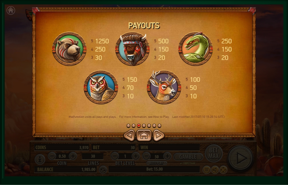 bird of thunder slot machine detail image 4