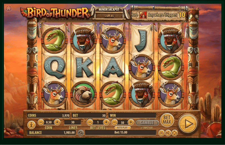 Bird Of Thunder slot play free