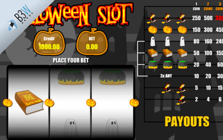 Halloween slot machine