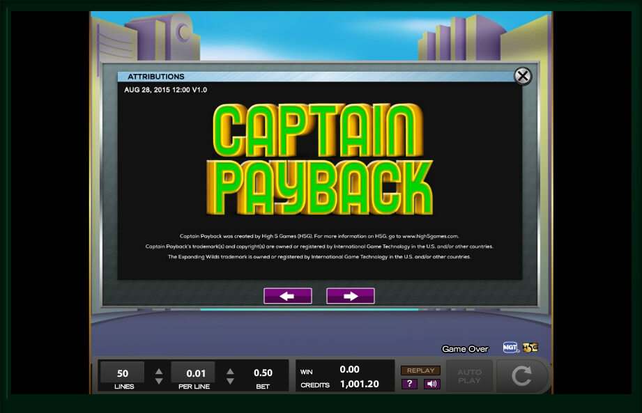 captain payback slot machine detail image 8