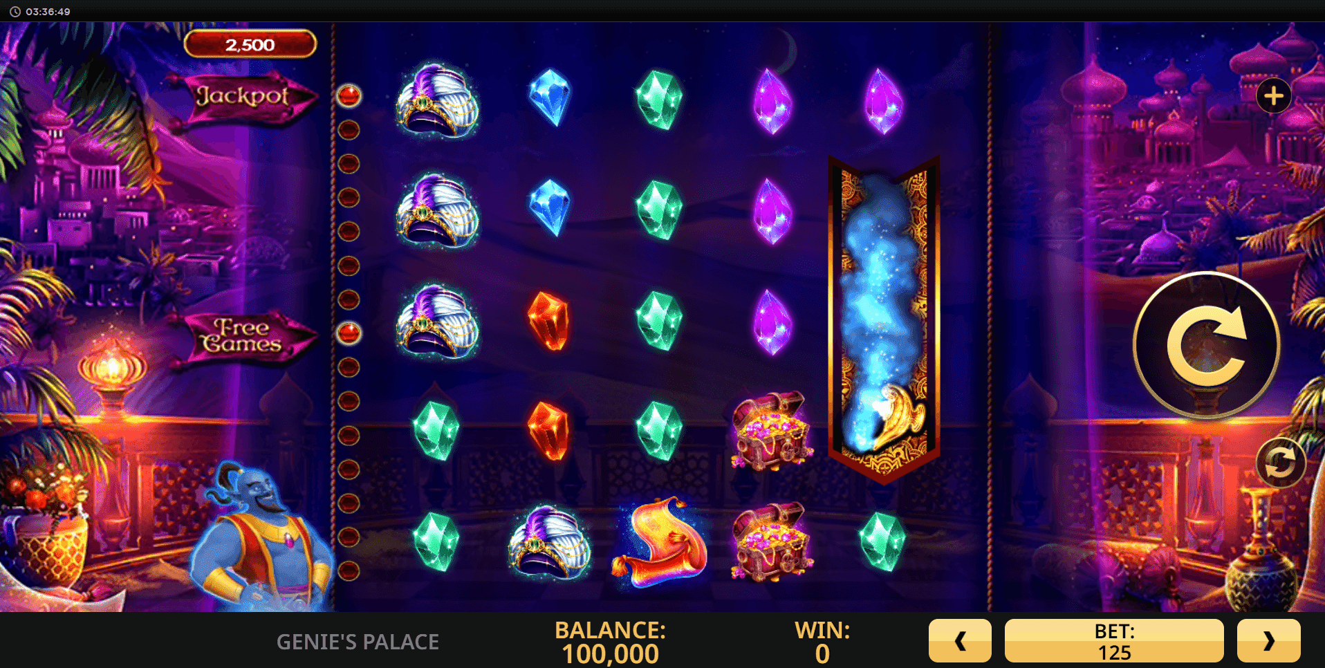 Genies Palace slot play free