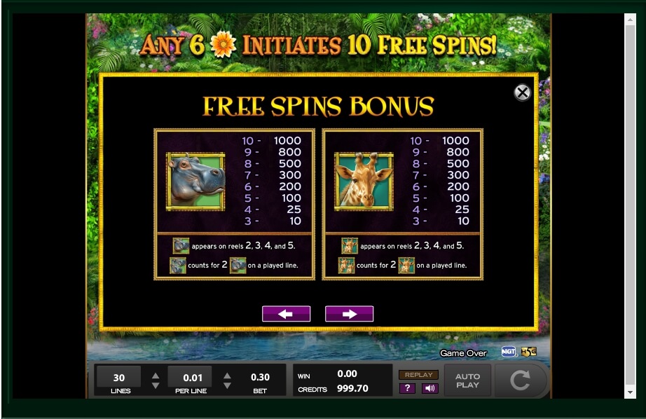 princess of paradise slot machine detail image 5