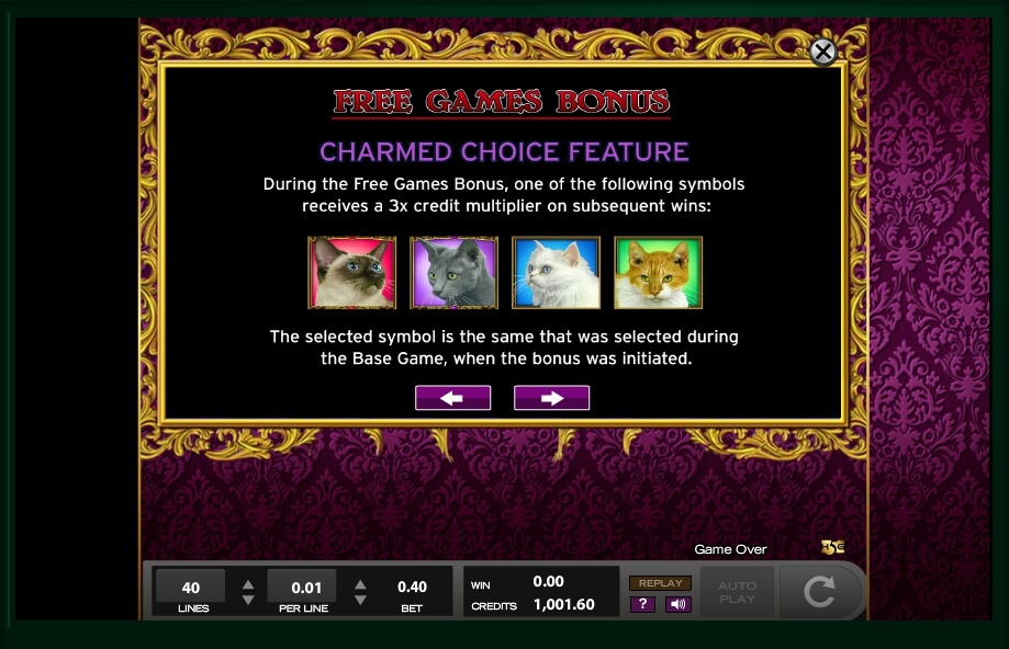 purrfect slot machine detail image 2