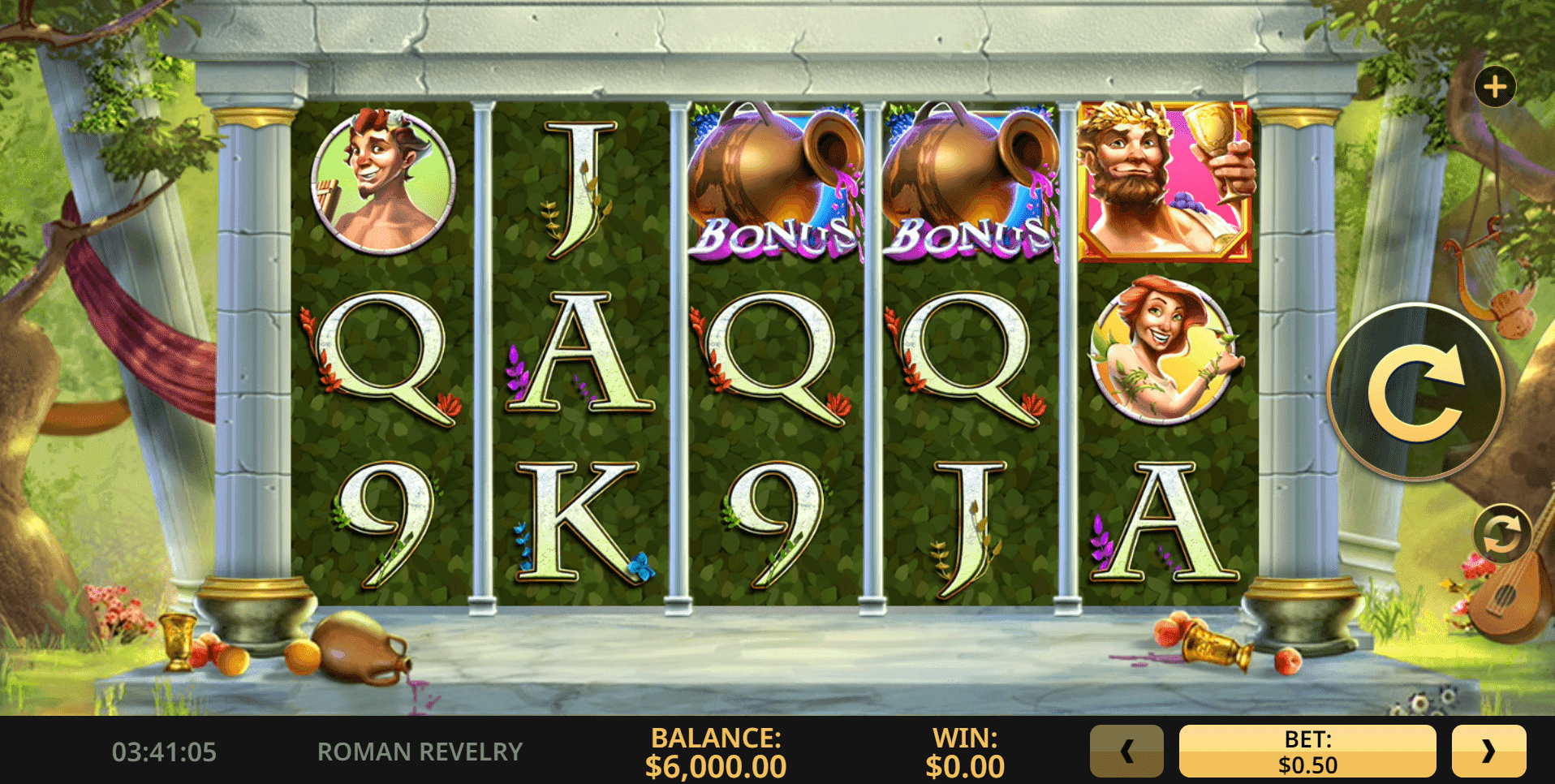 Roman Revelry slot play free