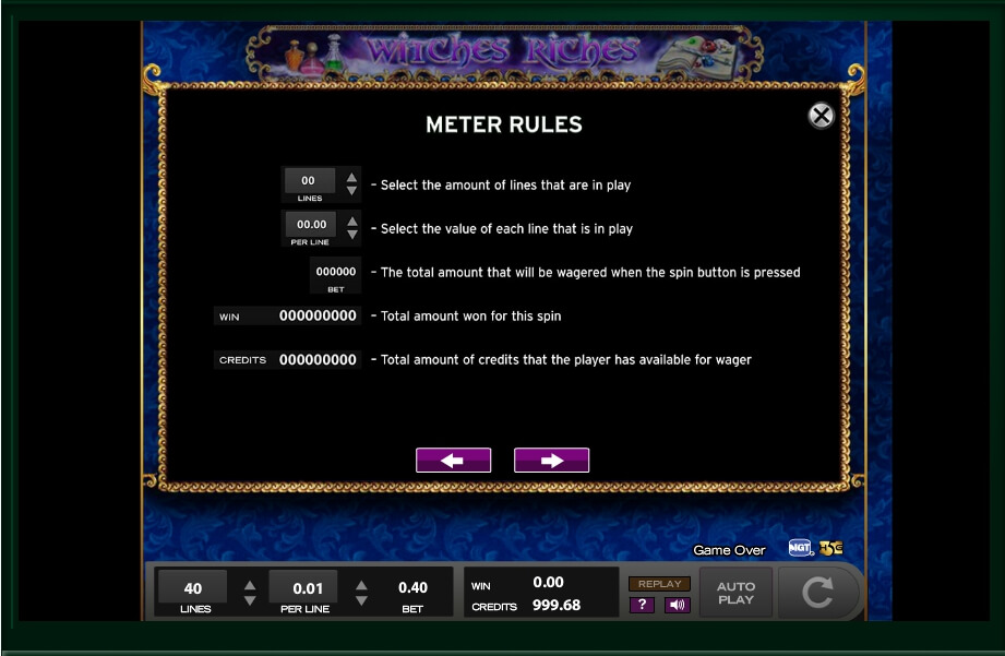 witches riches slot machine detail image 9