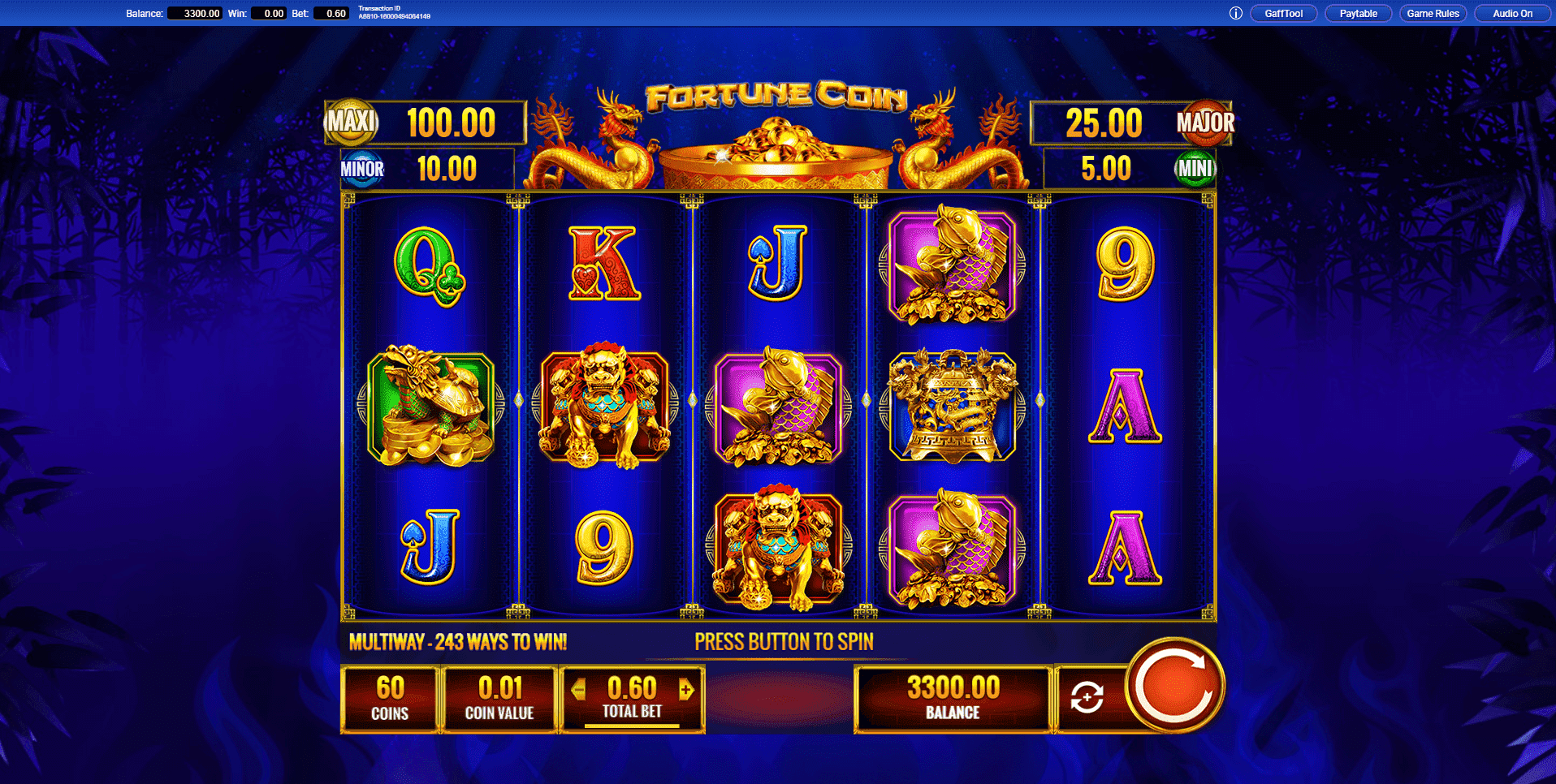 Fortune Coin slot play free