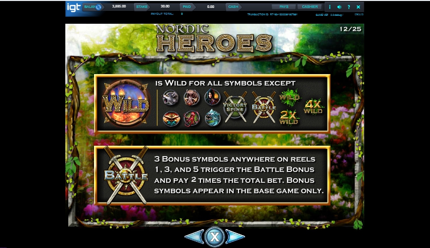 nordic heroes slot machine detail image 21