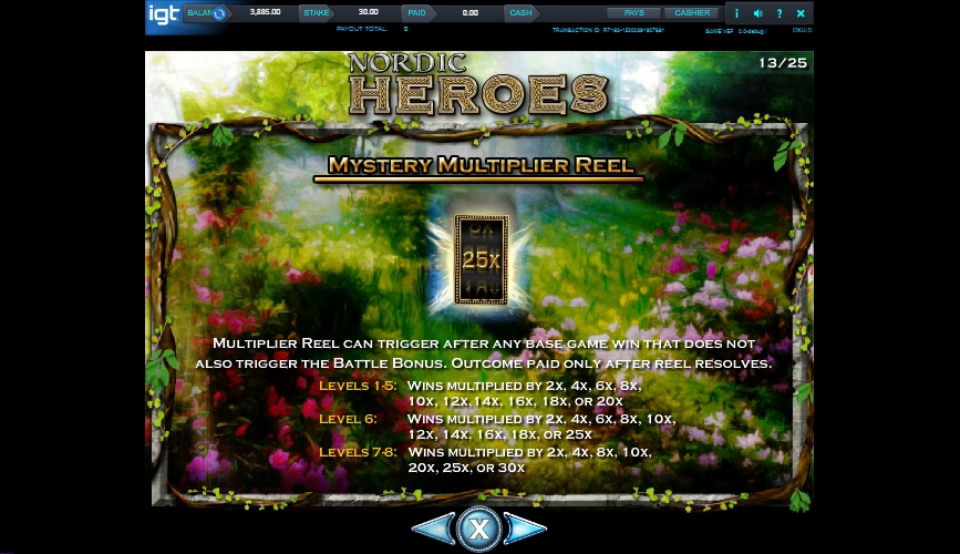 nordic heroes slot machine detail image 20