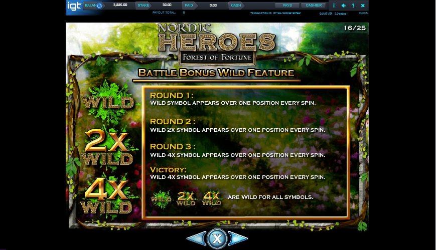 nordic heroes slot machine detail image 17