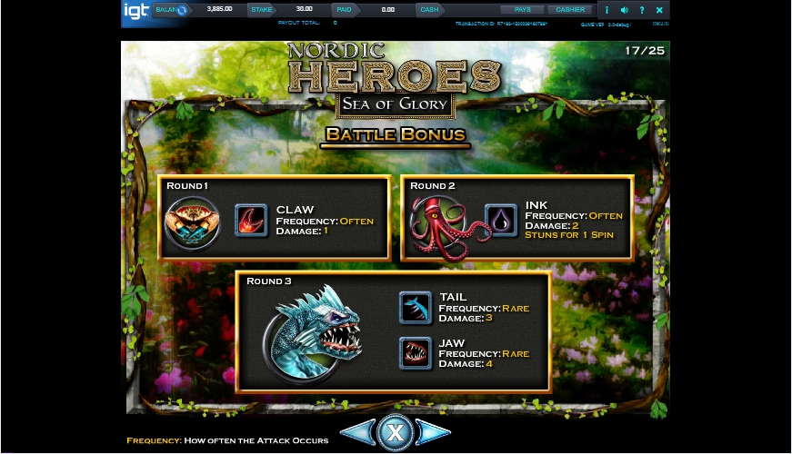 nordic heroes slot machine detail image 16