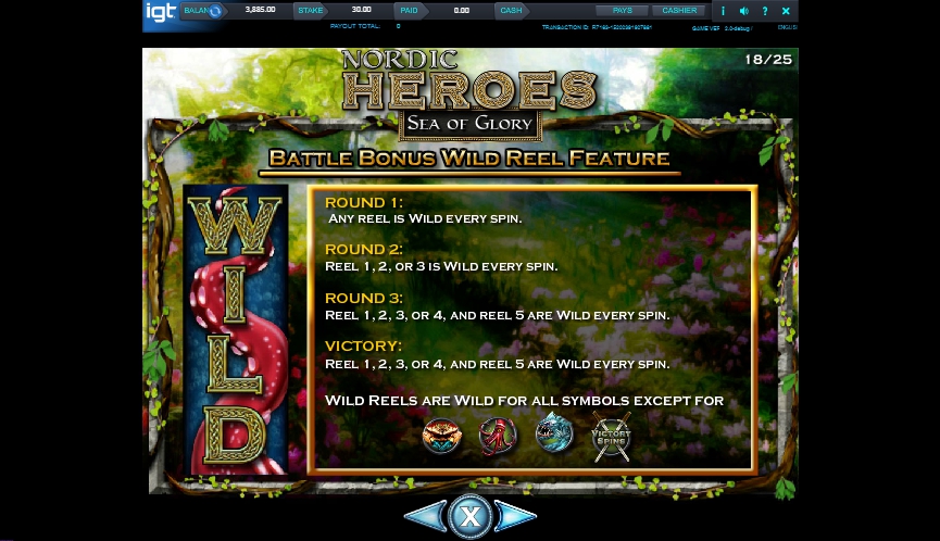 nordic heroes slot machine detail image 15