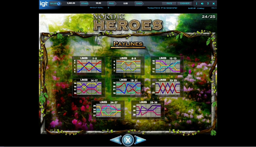 nordic heroes slot machine detail image 8