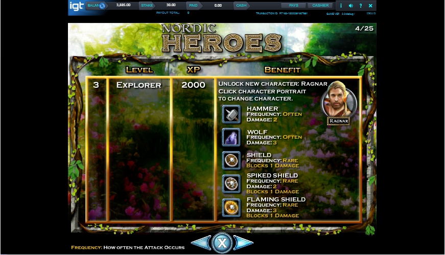 nordic heroes slot machine detail image 4
