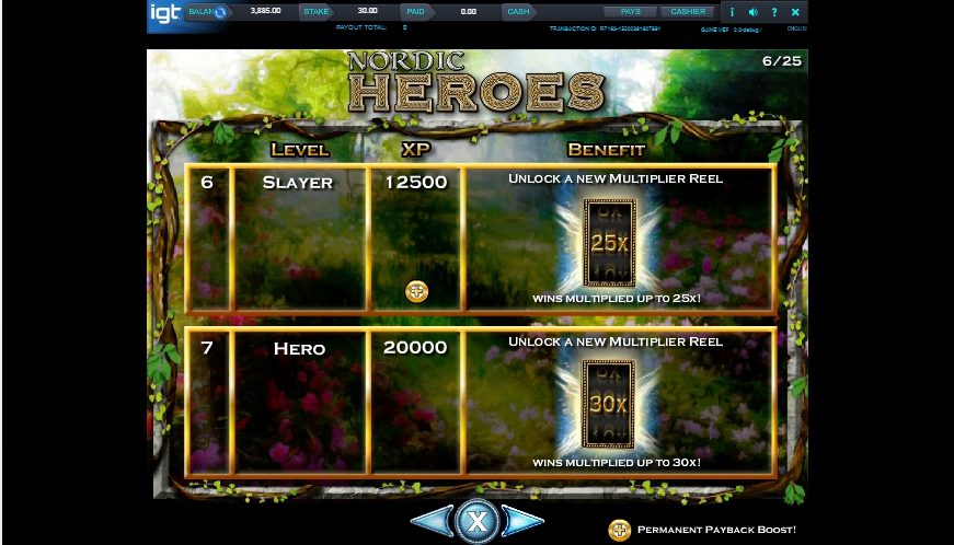 nordic heroes slot machine detail image 2