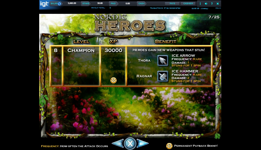 nordic heroes slot machine detail image 1
