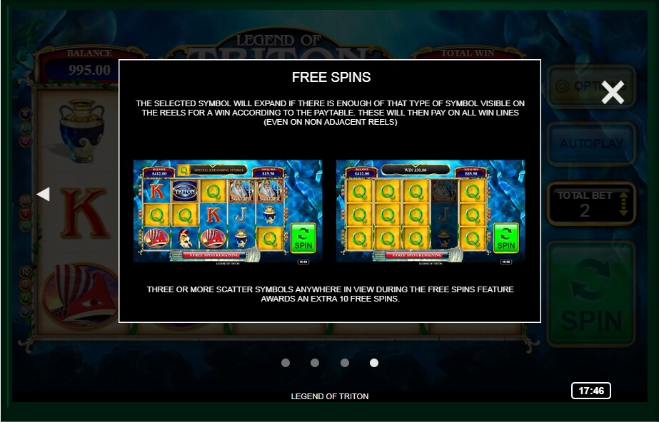 legend of triton slot machine detail image 0