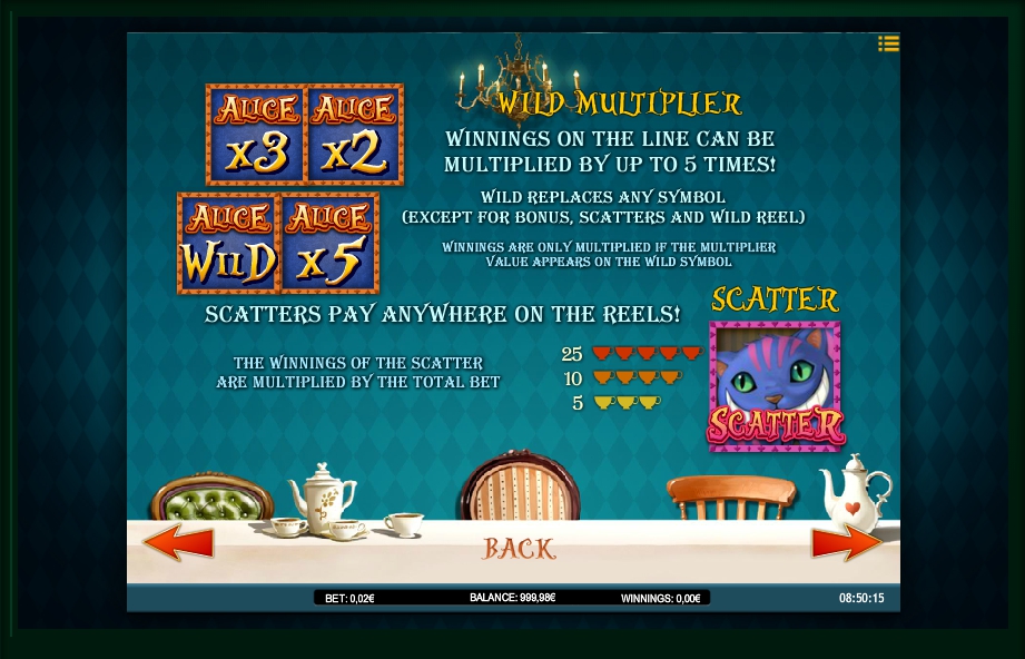 alice adventure slot machine detail image 4