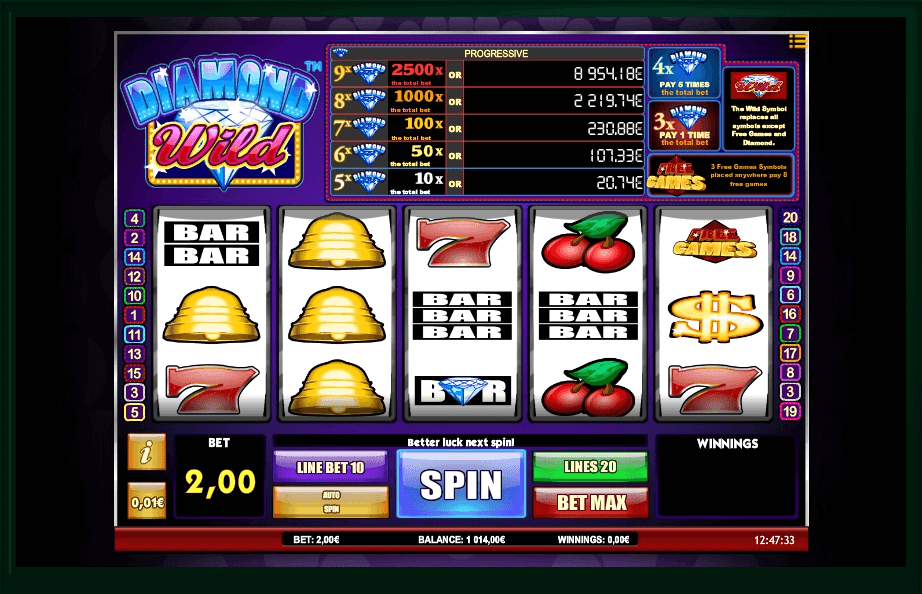 Diamond Wild slot play free