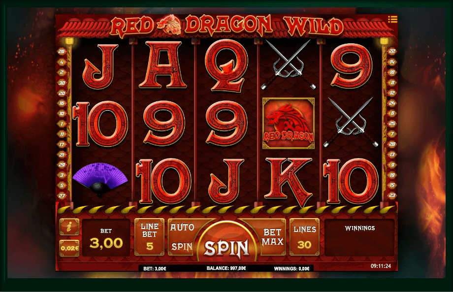 Red Dragon Wild slot play free