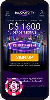 Jackpot City Casino mobile
