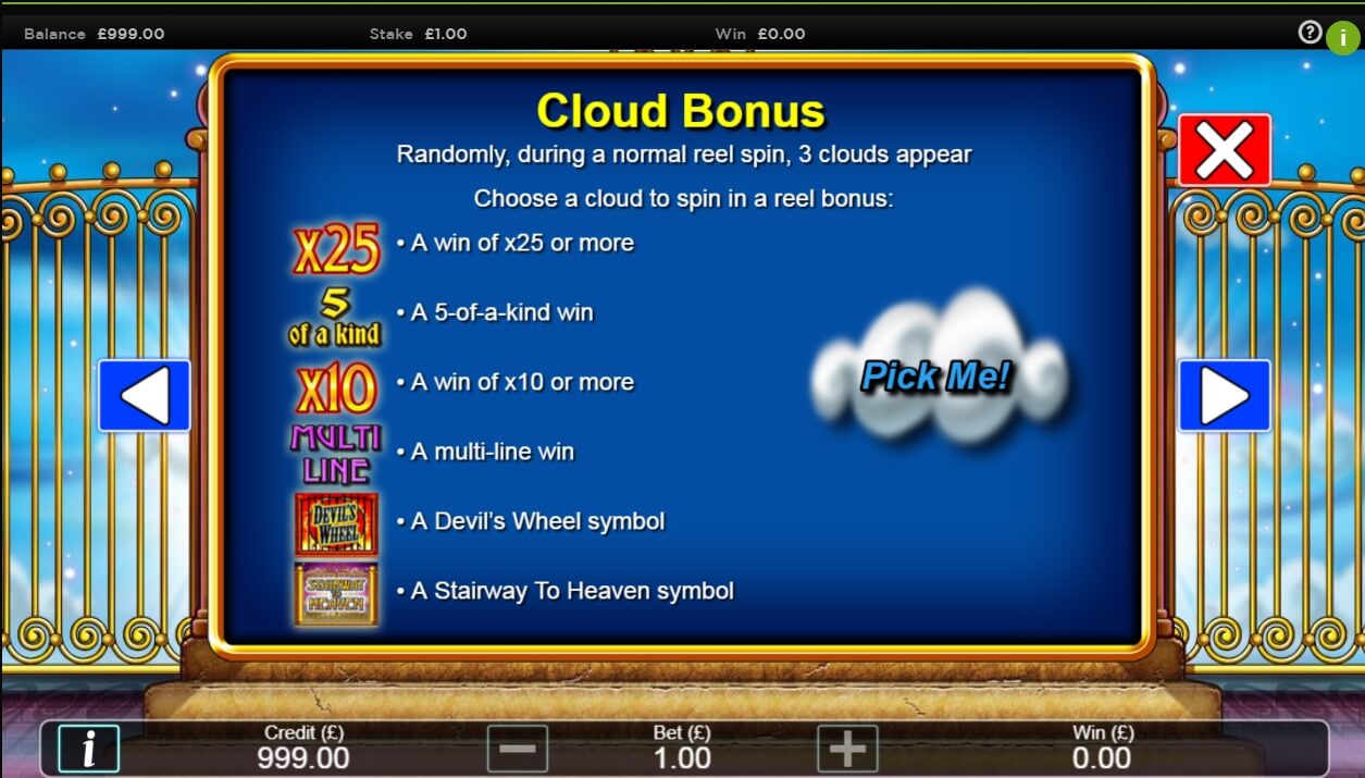 stairway to heaven slot machine detail image 0