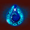 blue magic crystal - magic owl