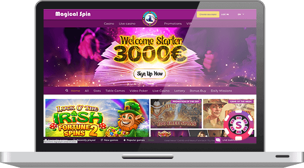 Magical Spin Casino games