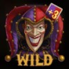 fool in purple-red: wild symbol - marioni show