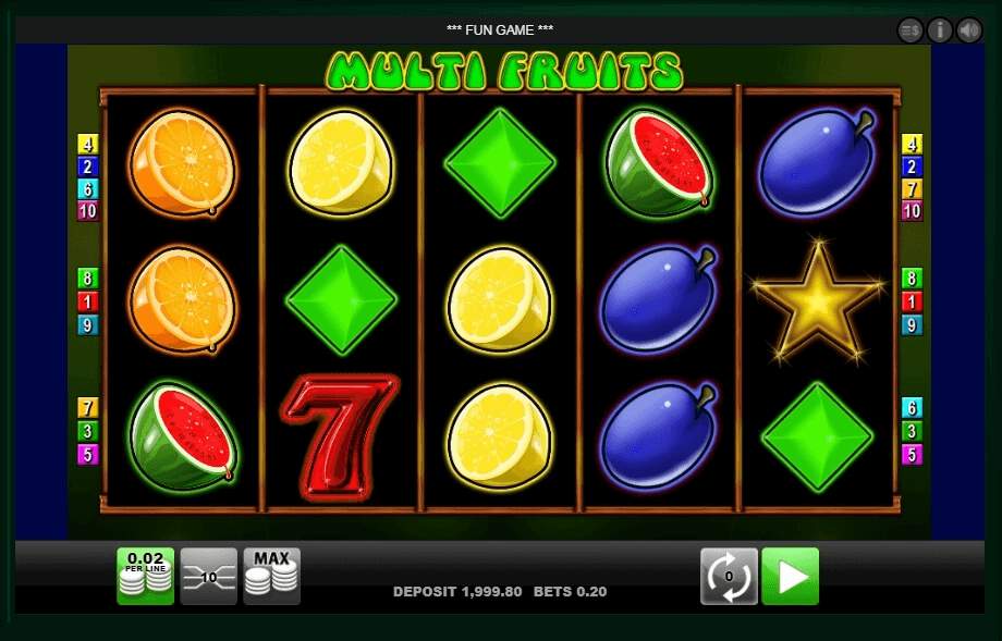 Multi Fruits slot play free