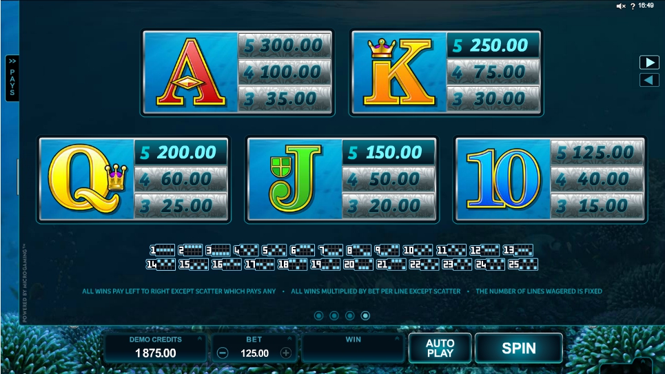 ariana slot machine detail image 0