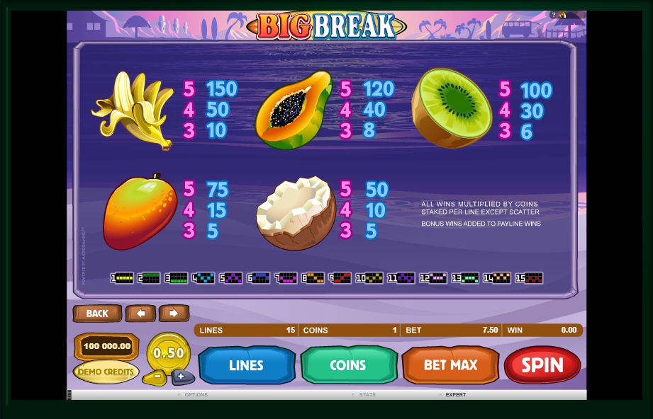 big break slot machine detail image 0