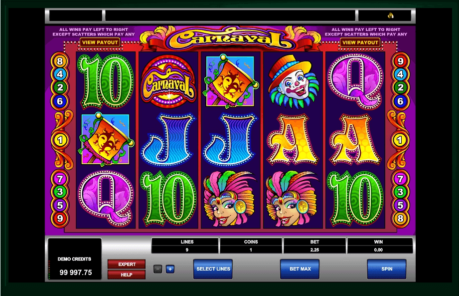 Carnaval slot play free