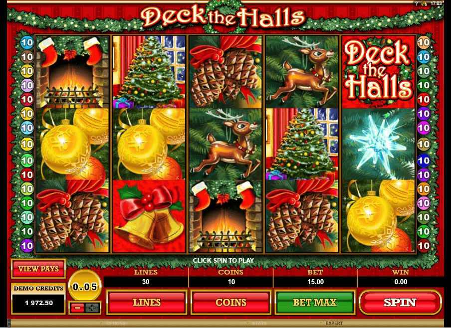 Deck The Halls slot play free