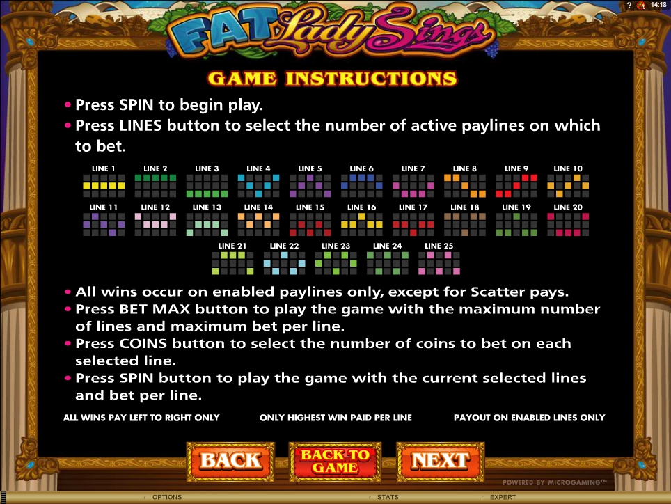 fat lady sings slot machine detail image 0