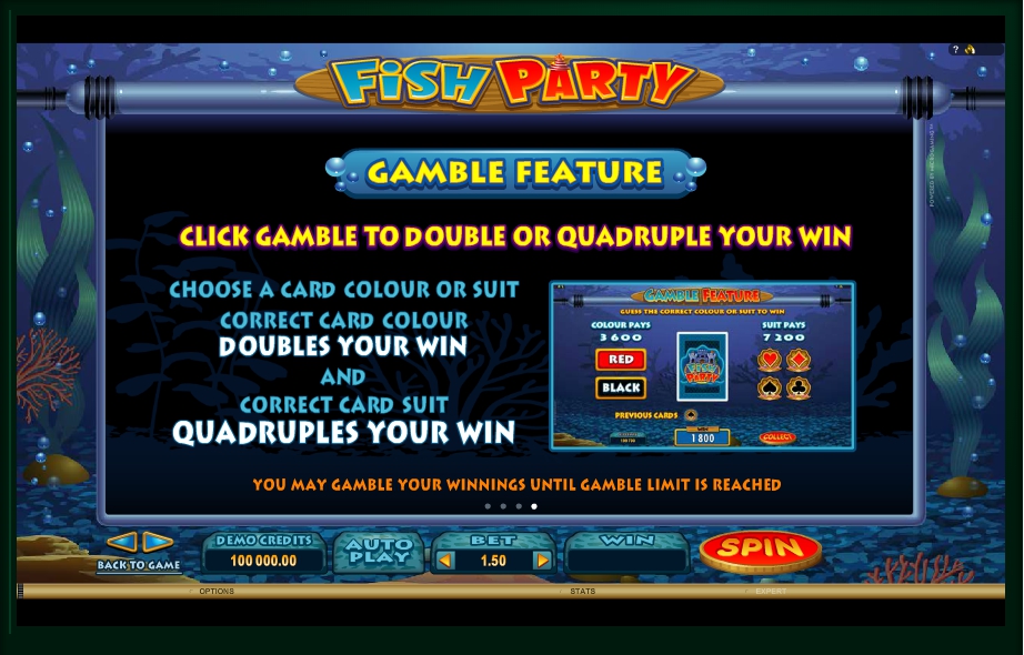 fish party slot machine detail image 0