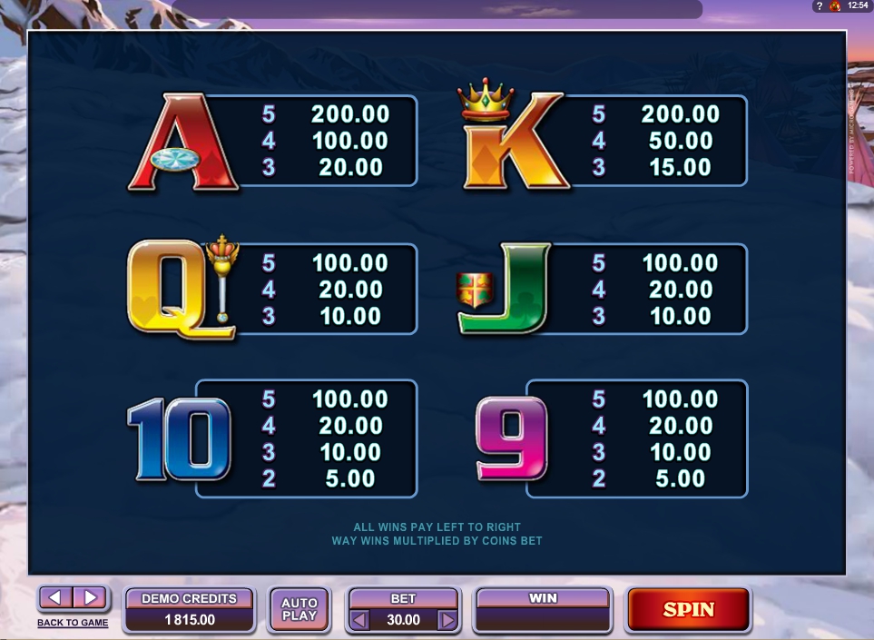 mystic dreams slot machine detail image 0