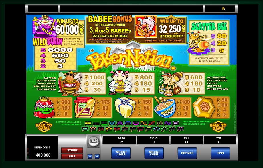 pollen nation slot machine detail image 0