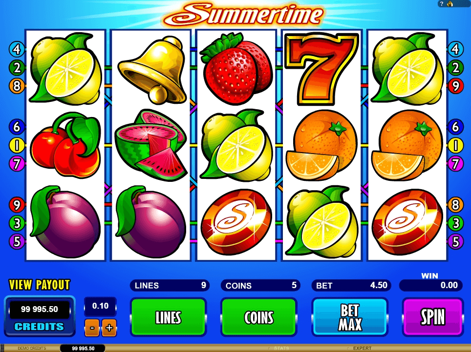 Summertime slot play free