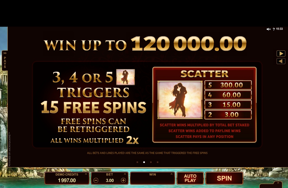 titans of the sun: theia slot machine detail image 2