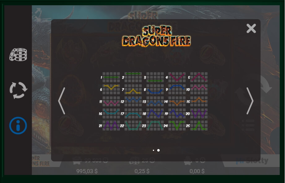 super dragons fire slot machine detail image 0