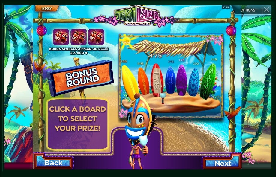 tiki land slot machine detail image 1