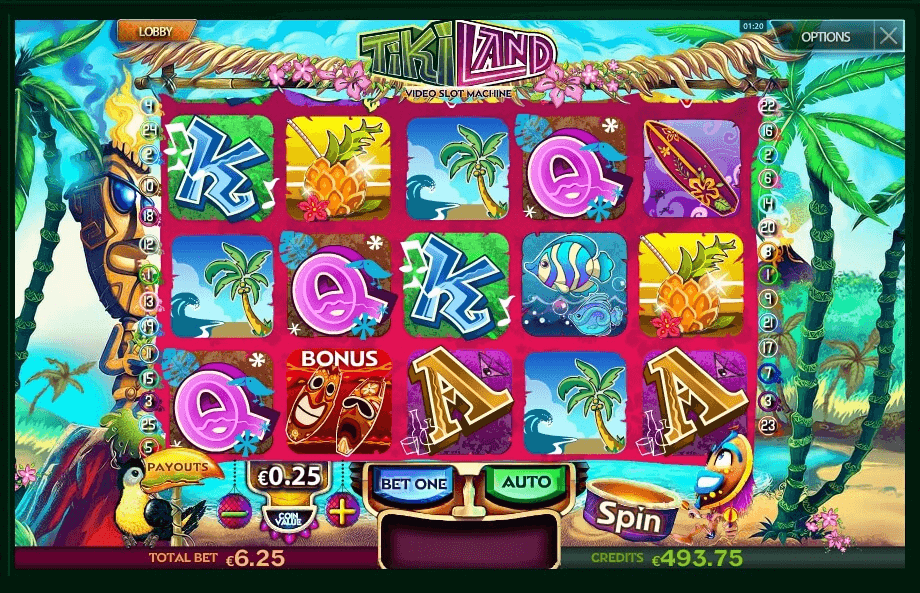 Tiki Land slot play free