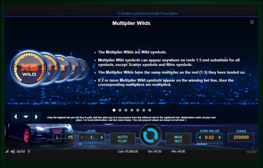 drive multiplier mayhem slot machine detail image 6