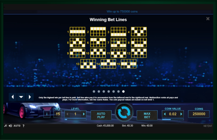 drive multiplier mayhem slot machine detail image 0