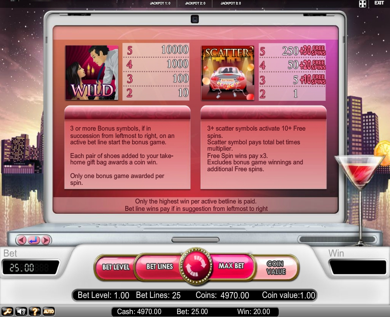 hot city slot machine detail image 0