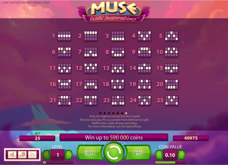 muse wild inspiration slot machine detail image 0