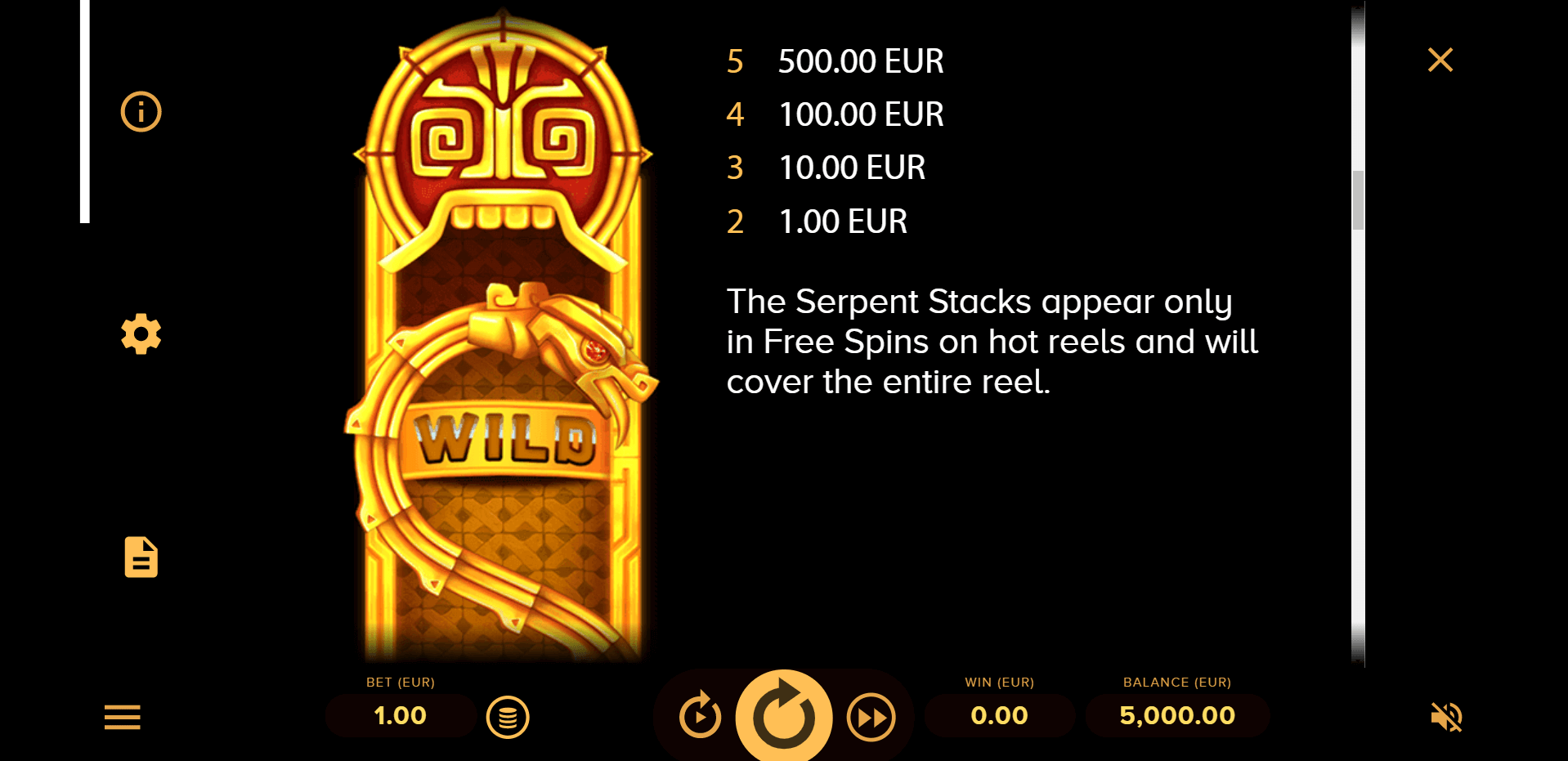 rise of maya slot machine detail image 3