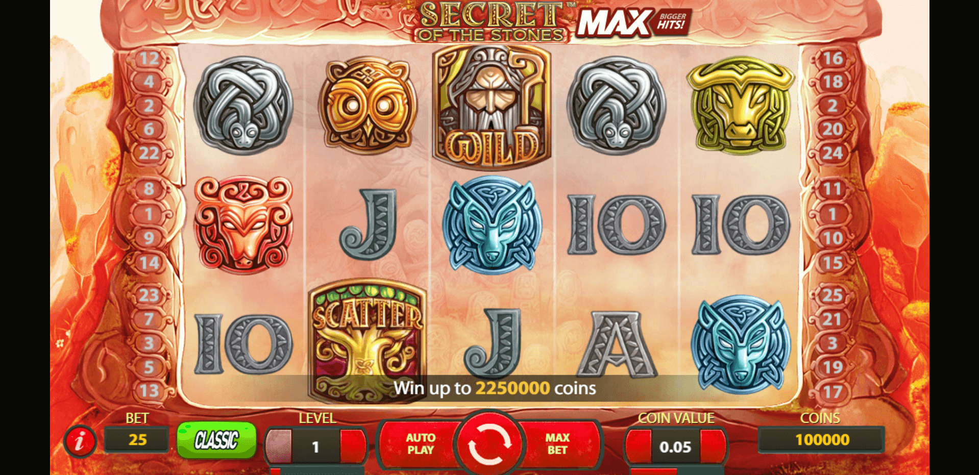 Secret of the Stones MAX slot play free