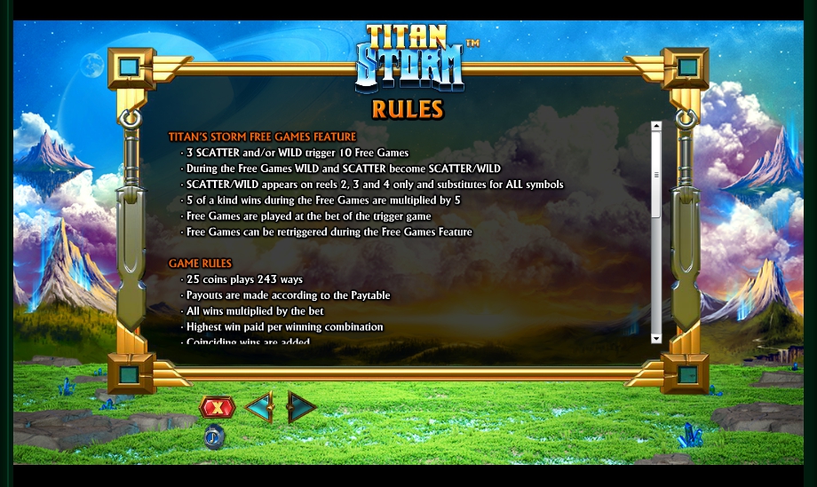 titan storm slot machine detail image 0