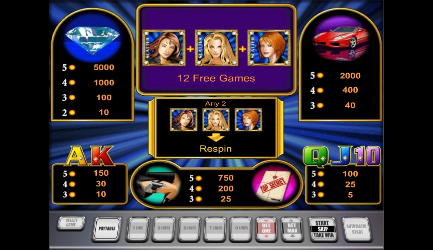 diamond trio slot machine detail image 0